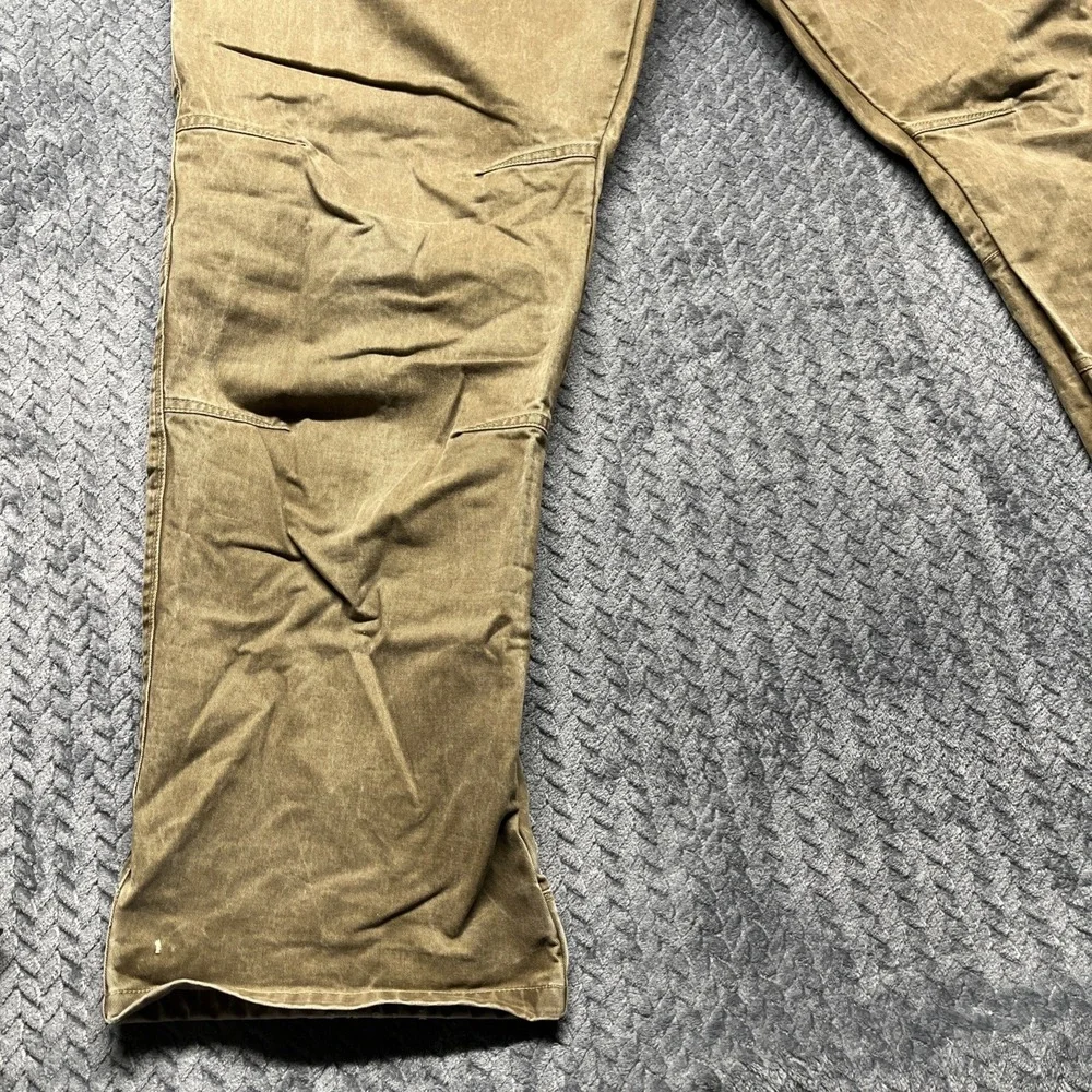KUHL Rydr Pants Men's Size 42X30.5 Khaki Tan‎ Patina Dye Outdoors Workwear - Picture 4 of 16